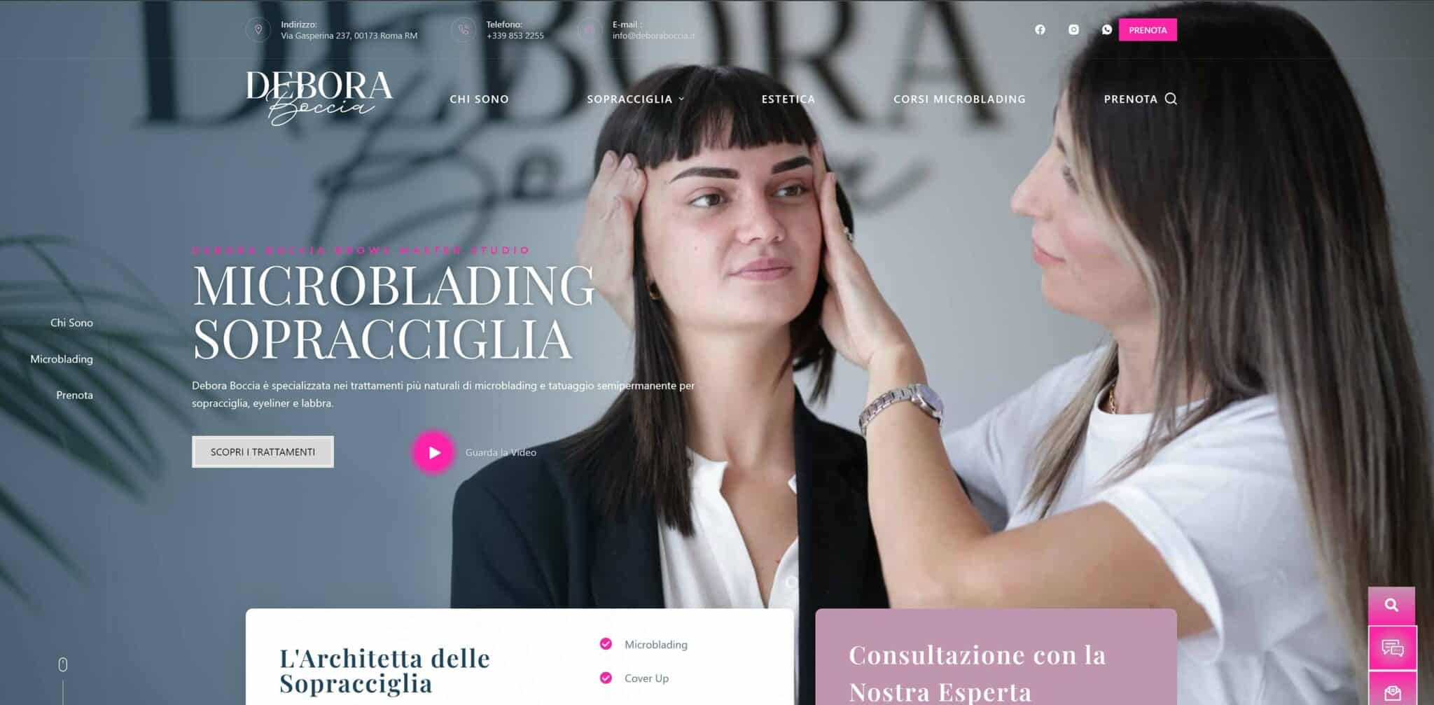 Debora Boccia Sito Web